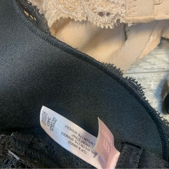 Victoria Secret VTG y2k Bundle 5 Variety Bras Lace Push Up Without Padding Demi - Picture 9 of 13